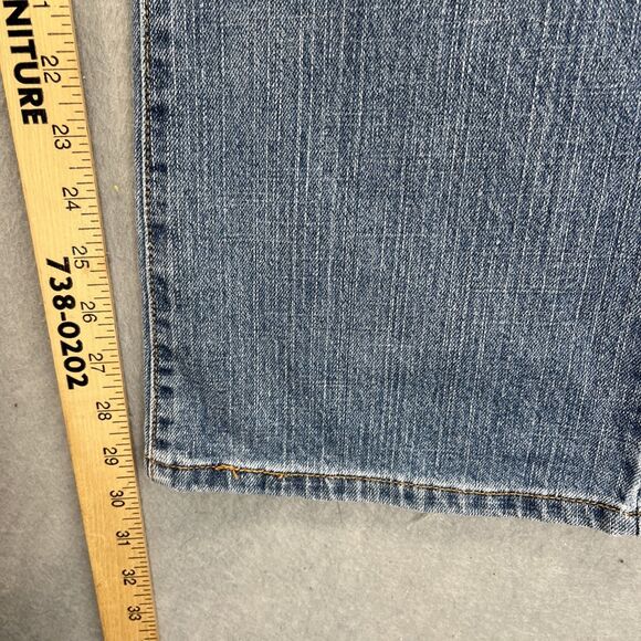 Levis 515 Jeans Womens Size 12 s Blue High Rise Cotton Stretch Bootcut Fit Denim - Picture 11 of 16